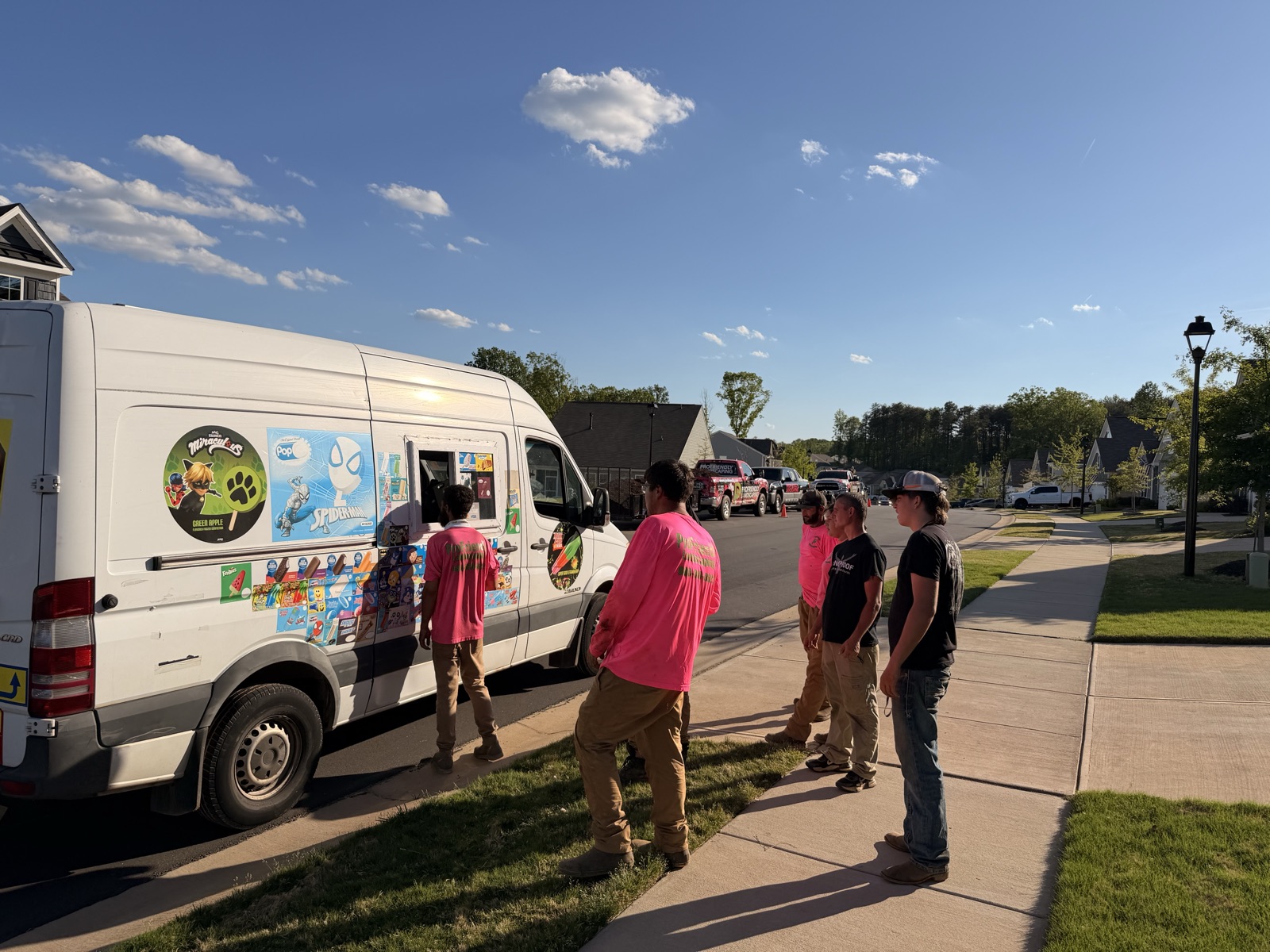 The ProFriendly crew and truck fleet